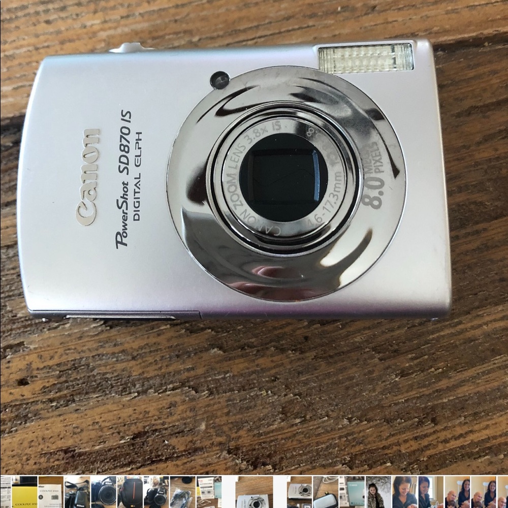 Canon Powershot SD870IS Digital ELPH